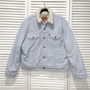 LEVIS light blue corduroy jacket
